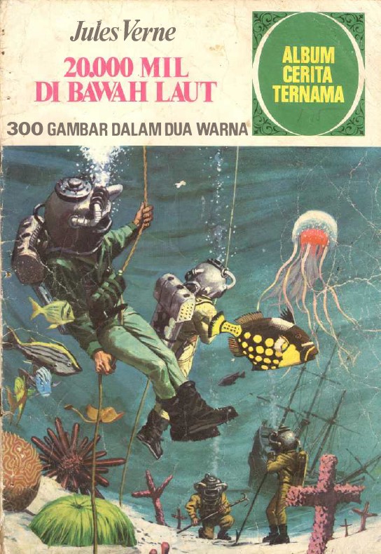 20000 Mil Dibawah Laut - Jules Verne - Album Cerita Ternama