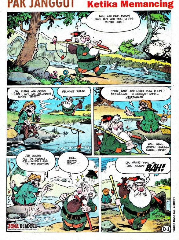 Pak Janggut - Ketika Memancing