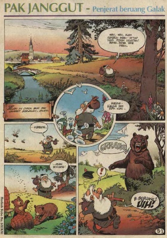 Pak Janggut - Penjerat Beruang Galak