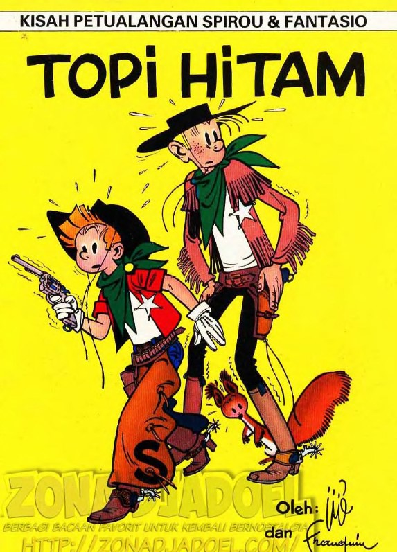 Spirou dan Fantasio - Topi Hitam