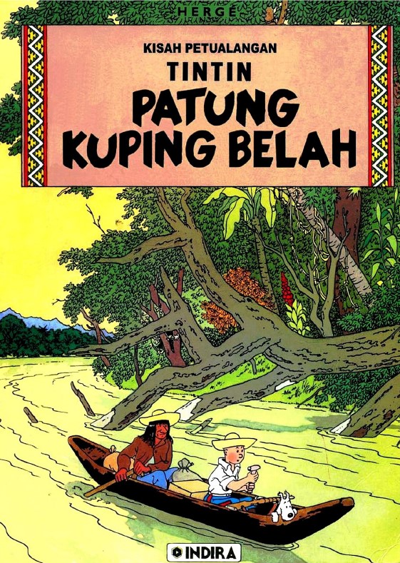 Tintin - Patung Kuping Belah