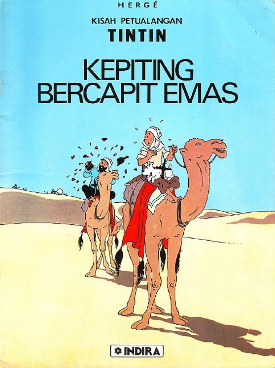 Tintin - Kepiting Bercapit Emas